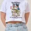 Democracy Manifest Volume II Crop Tee -Threadheads Clothing White CropTeeFront dd8f30ae 420c 4792 92af 0747c73ebdf3