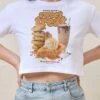 Getting Myself A Treat Crop Tee -Threadheads Clothing White Crop Tee Front 953a6976 3a92 4b09 a7b2 9a2abc990f34