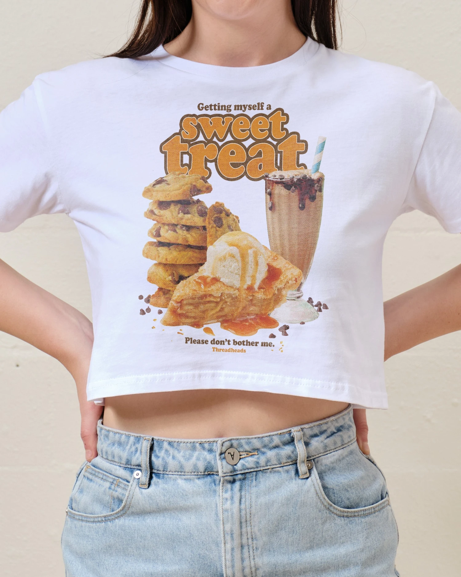 Getting Myself A Treat Crop Tee 3 Getting Myself A Treat Crop Tee