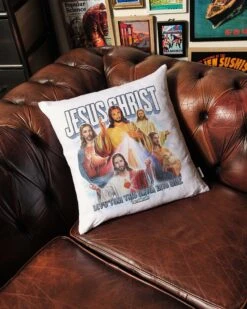 Vintage Jesus Christ Cushion -Threadheads Clothing White Ecom 7338853b bdd3 4718 bc63 85d9ac4160c1