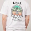 Libra T-Shirt -Threadheads Clothing White Ecom Back Shots d34e351f e3e3 459a 9f5a bde706cf1e5f