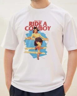 Save A Horse, Ride A Cowboy T-Shirt -Threadheads Clothing White Front 03440d6d 4ab0 47d4 9c93 e5e53629d870