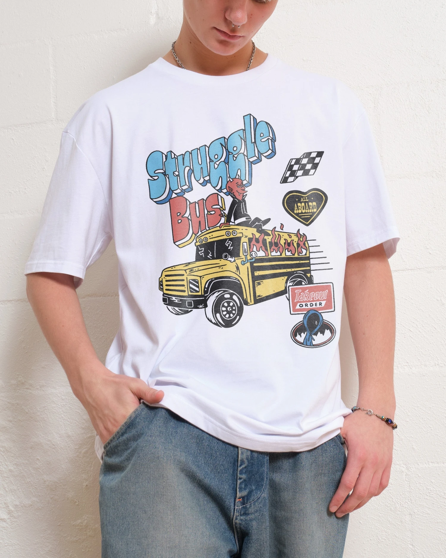 Struggle Bus T-Shirt 4 Struggle Bus T-Shirt - Image 2