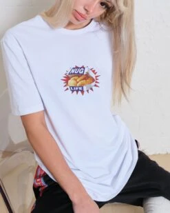 Nug Life T-Shirt -Threadheads Clothing White Front 47f6eb3d 2f36 4f7d 9e2c f807154245a5