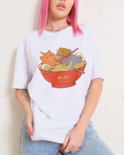 Ramen And Cats T-Shirt