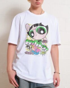 Buttercup T-Shirt 7 Buttercup T-Shirt -Threadheads Clothing White Front 62daaf0d 3278 4f85 8f9f 94d5d3c440fe