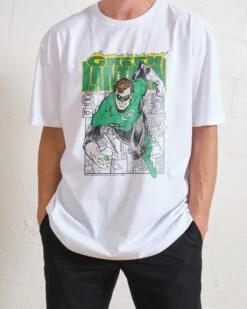DC Green Lantern T-Shirt -Threadheads Clothing White Front 9c8eeef6 afba 4f78 951b 436c9ff28ddf