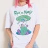 Rick And Morty Portal T-Shirt -Threadheads Clothing White Front 9cc58bf0 7925 4836 a098 a2409392b478