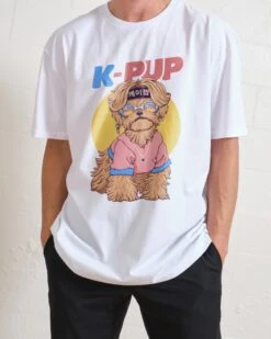 K-Pup T-Shirt -Threadheads Clothing White Front a1aeef0c b989 4f7a 9cf6 6a47407e3bbf
