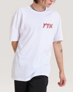 F**k The World T-Shirt -Threadheads Clothing White Front cbe30bb5 9a54 4fd2 9456 2c1bb8023d19