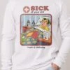 Sick Of Your Shit Long Sleeve -Threadheads Clothing White LongSleeveFront 92eba098 e79a 4cc3 ae09 27089f6e0493