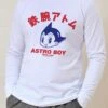 Astro Boy Face Long Sleeve -Threadheads Clothing White LongSleeveFront ffe3998c 14ed 4491 b84a df05c29e1cdc