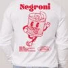 Negroni Long Sleeve -Threadheads Clothing White MensLongSleeveBack