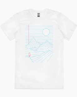 Linescape T-Shirt -Threadheads Clothing White Mens Tee 6da1264b 07a1 4545 bdb2 365cef8c91a2