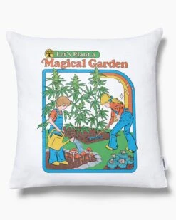 Magical Garden Cushion 8 Magical Garden Cushion -Threadheads Clothing White PlainEcom 0d71f609 d0ea 4e6b 9ef4 21b254a44bdb