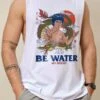 Bruce Lee Be Water Tank -Threadheads Clothing White TanksFront 22c9b254 19fc 4f59 8663 3b14b665d764