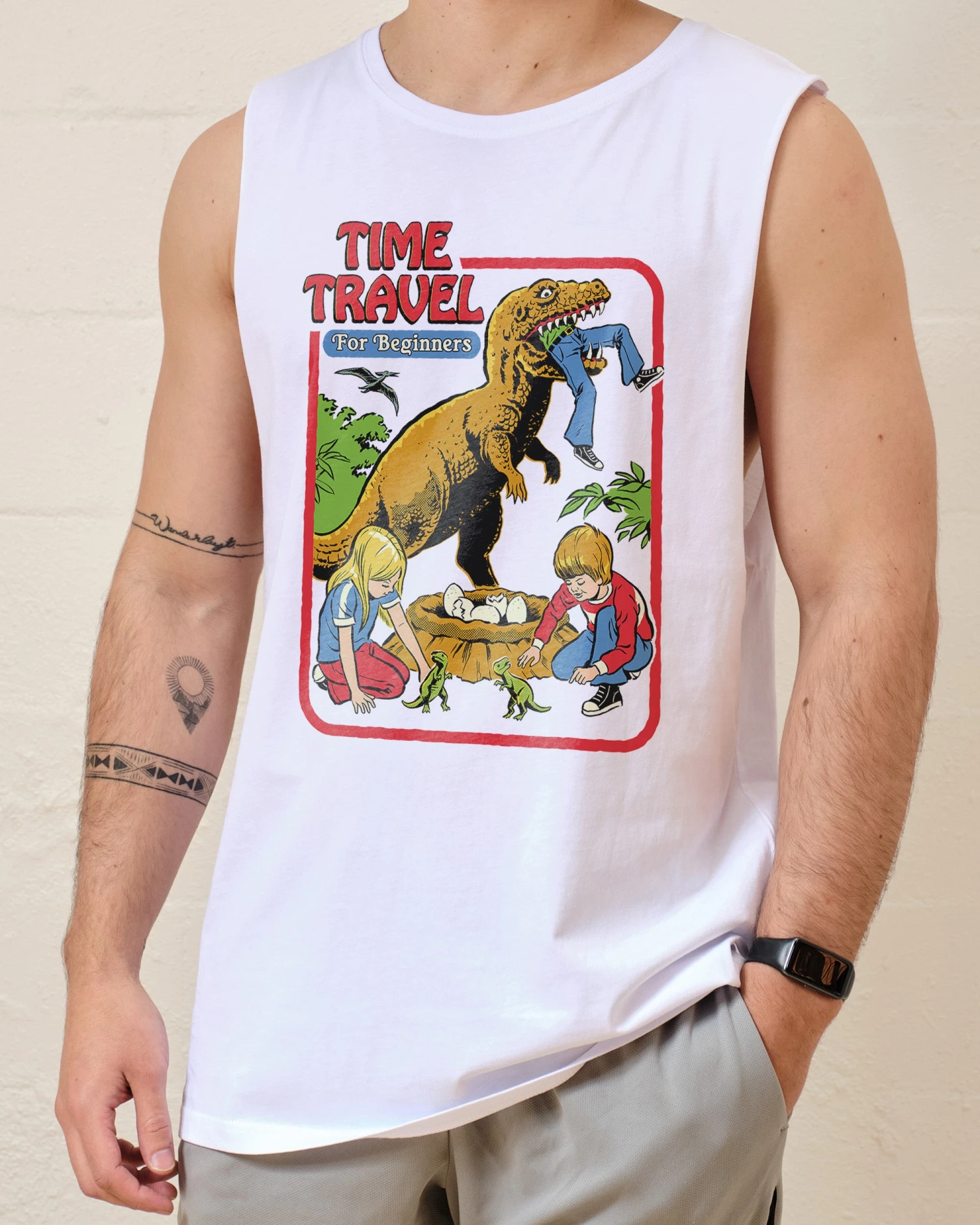 Time Travel For Beginners Tank 4 Time Travel For Beginners Tank - Image 2