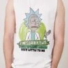 Rick And Morty Your Opinion Means Very Little To Me Tank -Threadheads Clothing White TanksFront b9548609 0b27 42f7 ae58 4b63af2450da