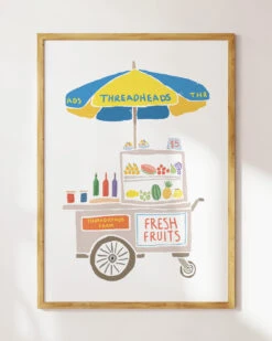 Fresh Fruits Art Print