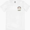 Fuck Off Cat Mini Print Tee -Threadheads Clothing White mens tshirt