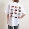 Sushi Oversized Tee 1 Sushi Oversized Tee -Threadheads Clothing WhiteOversized Back b34a3d10 67c5 40e7 bf3c ec7fcf4528c9