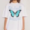 Flying Jewels Oversized Tee -Threadheads Clothing WhiteOversized Close Up Front 83b3a06e 533d 4d1e beb6 b5d36b3ca8cc