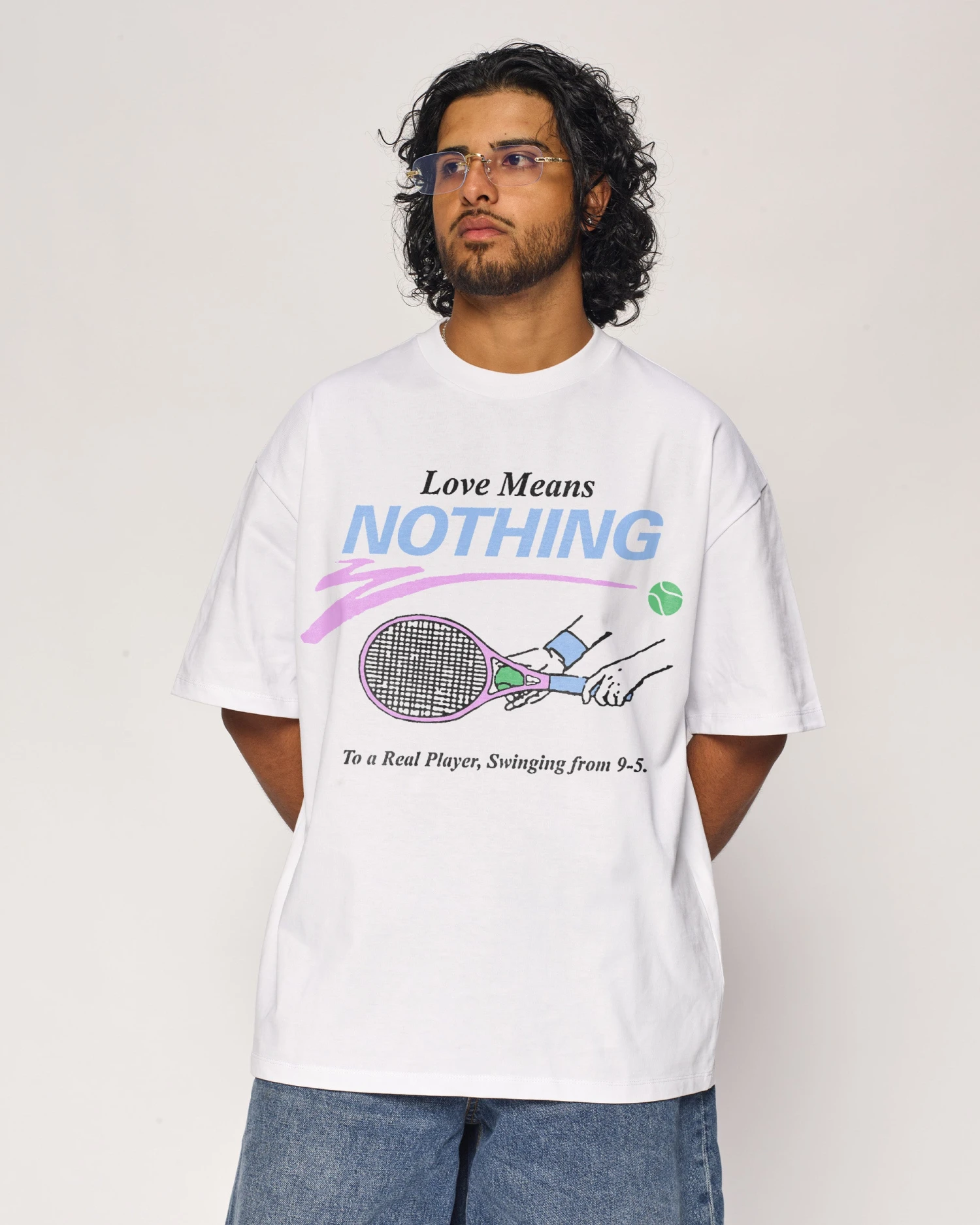 Keep Swinging Oversized Tee 3 Keep Swinging Oversized Tee