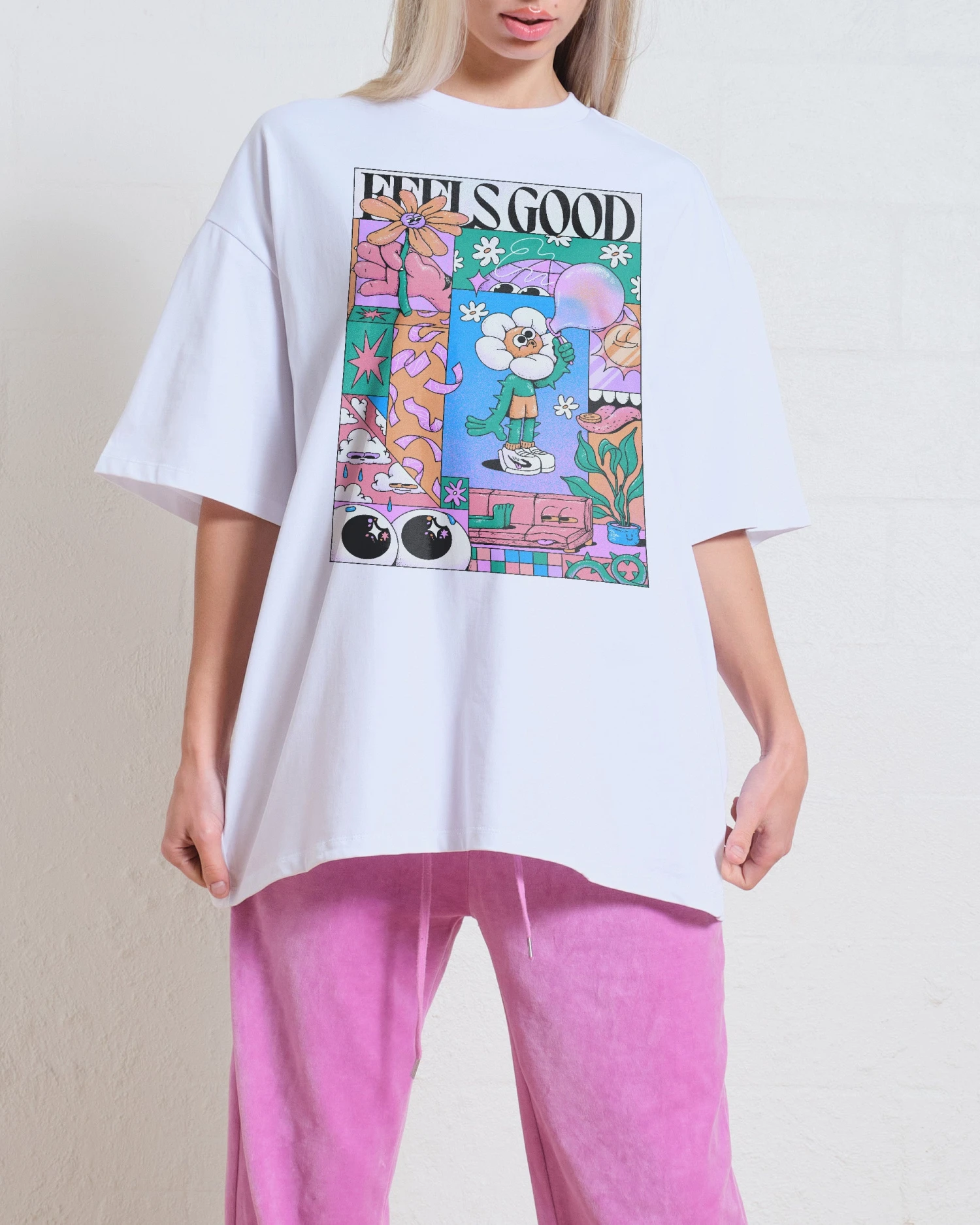 Feels Good Oversized Tee 4 Feels Good Oversized Tee - Image 2