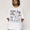 Strike Out King Oversized Tee 2 Strike Out King Oversized Tee -Threadheads Clothing WhiteOversized Front fedfb318 080e 4961 8328 5c946a9605e5