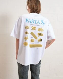 Pasta Is Life Oversized Tee -Threadheads Clothing White Oversized Back b4263db6 925d 4951 b51a 66193730ad62