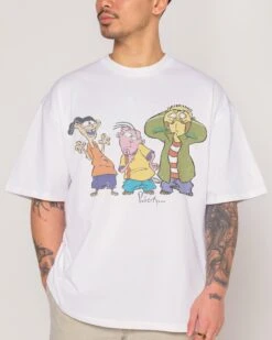 Puberty Is Unforgiving Oversized Tee -Threadheads Clothing White Oversized Close Up Front c314fd83 374c 4e83 8288 5b7a4955b9f5