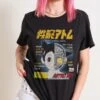 Astro Boy Magazine Women's Tee -Threadheads Clothing WomensTeesBlack Front b2feab72 9aec 41ef 9087 3bbbb7718737