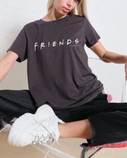 Friends Logo Women's Tee 8 Friends Logo Women's Tee -Threadheads Clothing WomensTeesCoal Front 06acd54e 41b1 4d31 acc8 8b54f76c6c87