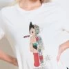 Astro Boy Half Robot Women's Tee -Threadheads Clothing WomensTeesNatural Front 352bbd92 cf9e 4631 91e3 1933d5cc99ce