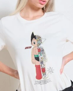 Astro Boy Half Robot Women's Tee