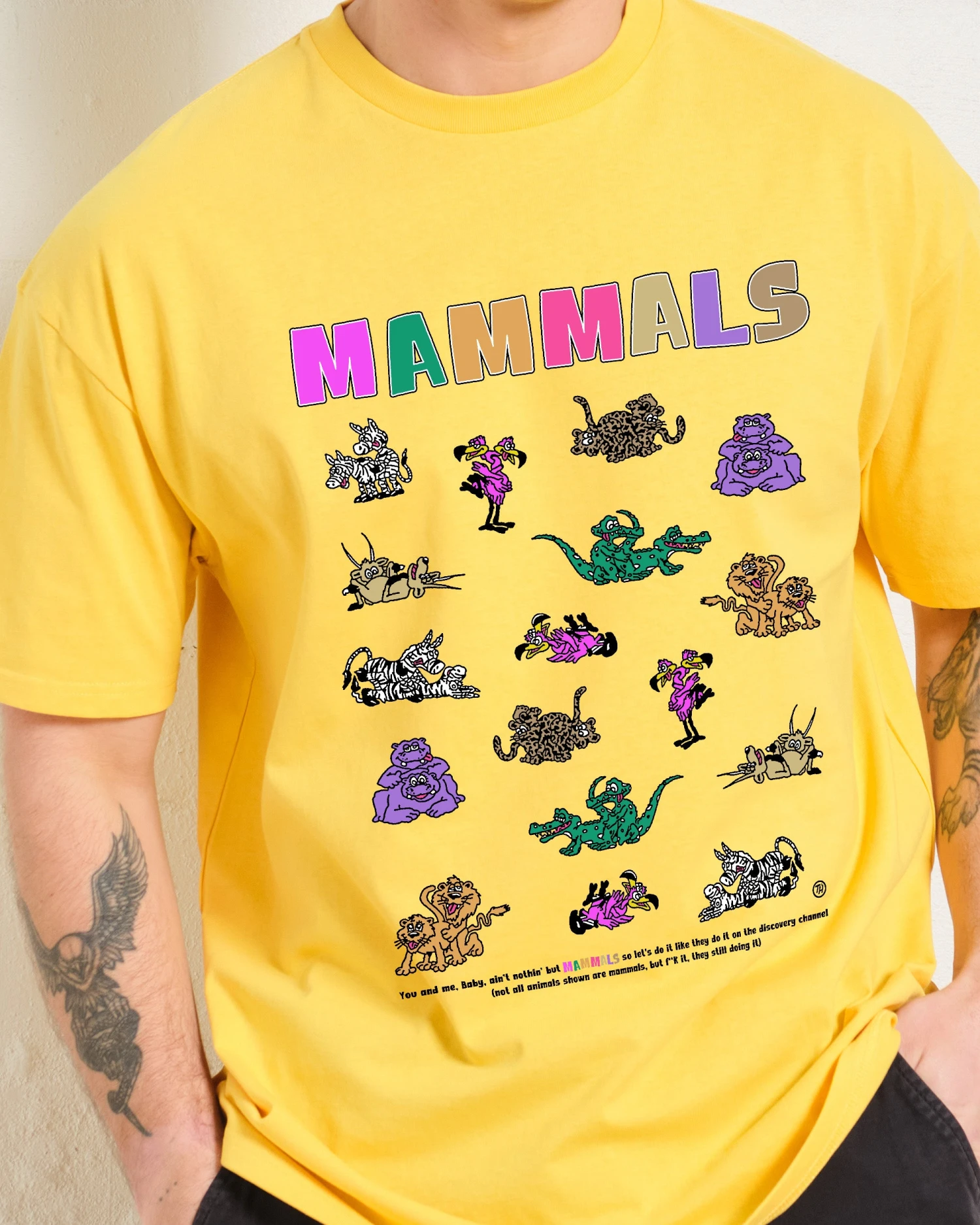 Mammals T-Shirt 8 Mammals T-Shirt - Image 6