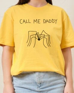 Call Me Daddy T-Shirt 21 Call Me Daddy T-Shirt -Threadheads Clothing Yellow Front 67fd05f2 f0e9 408d b69d a89eb0cf64d5