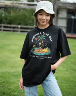 Another Fine Day Ruined By Responsibility Oversized Tee -Threadheads Clothing anotherfineday 266f78f4 9bc1 43b1 ad92 788dbbbea793