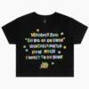I Want To Go Home Crop Tee -Threadheads Clothing black I Want To Go Home crop tee