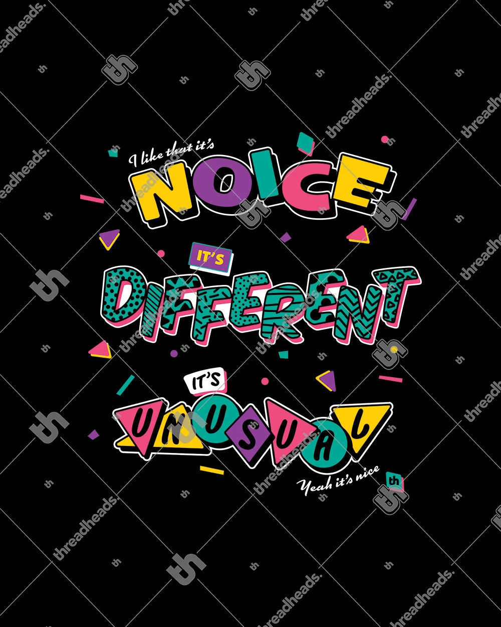 It's Noice It's Different It's Unusual Crop Tee 7 It's Noice It's Different It's Unusual Crop Tee - Image 5