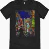 Kaiju City T-Shirt -Threadheads Clothing black kaiju city mens tshirt