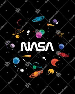 NASA Planets Crop Tee -Threadheads Clothing black nasa planets 3faabbe2 3615 4c4b 8c95 09cfd4faead7