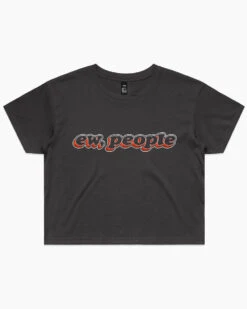 Ew People Crop Tee 9 Ew People Crop Tee -Threadheads Clothing coal ew people crop tee