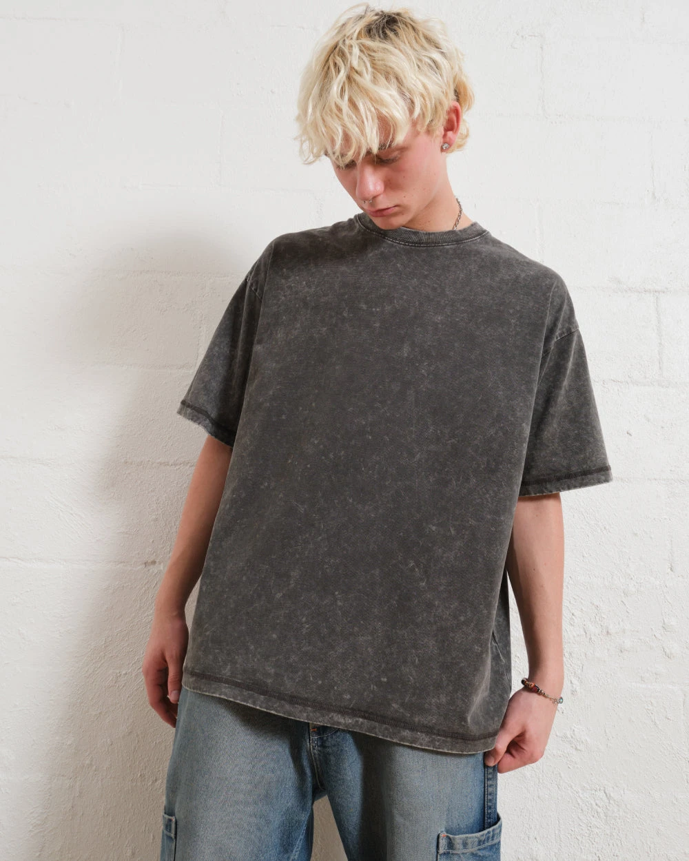Wash Tee 4 Pack: Black Stone, Grey Stone 6 Wash Tee 4 Pack: Black Stone, Grey Stone - Image 4