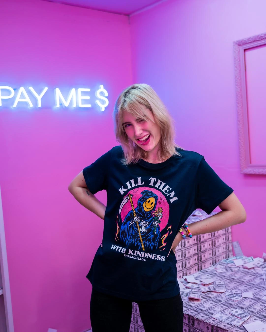 Kill Them With Kindness T-Shirt 6 Kill Them With Kindness T-Shirt - Image 4