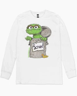 Sesame Street Oscar Scram Long Sleeve