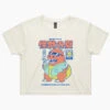 Kaiju's Summer Crop Tee -Threadheads Clothing natural kaijus summer crop tee