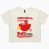 Nippori Station Ramen Crop Tee -Threadheads Clothing natural nippori station ramen crop tee
