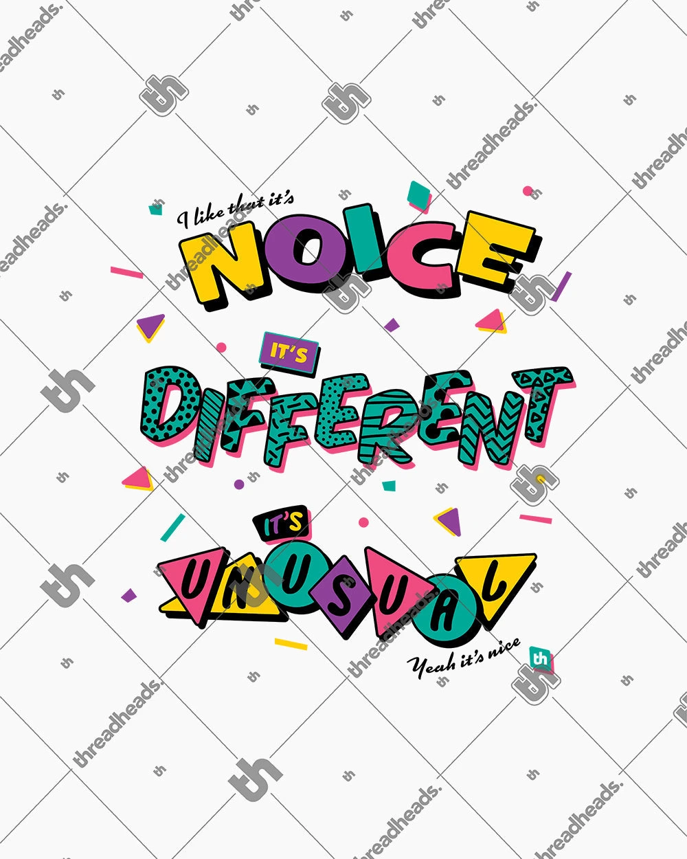 It's Noice It's Different It's Unusual Crop Tee 4 It's Noice It's Different It's Unusual Crop Tee - Image 2