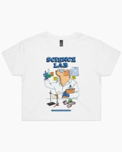 Science Lab Crop Tee